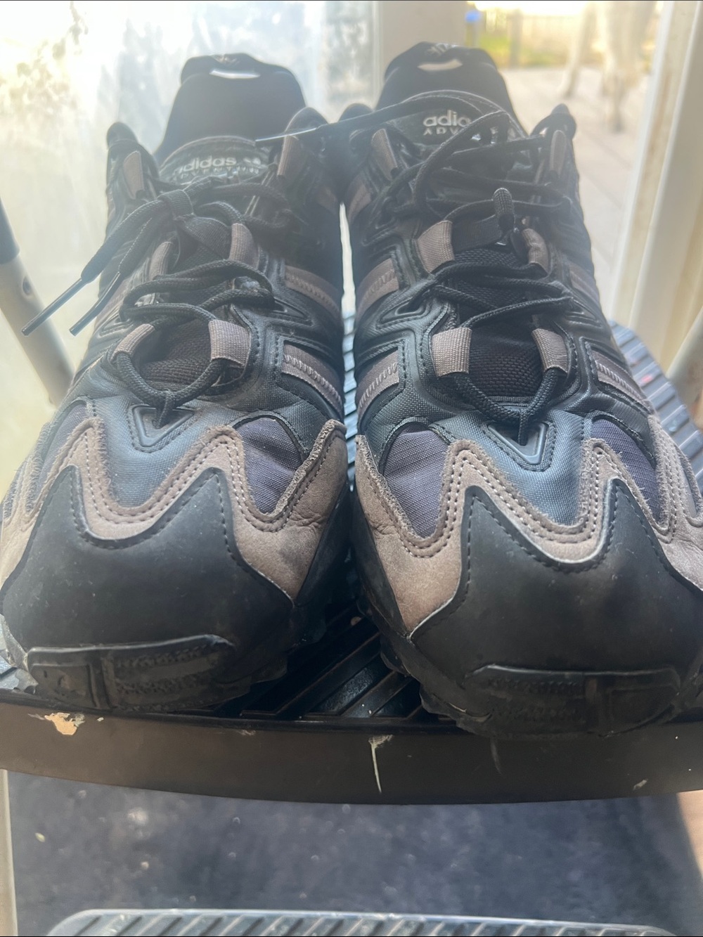 adidas Men’s Black and Brown Athletic Sneakers